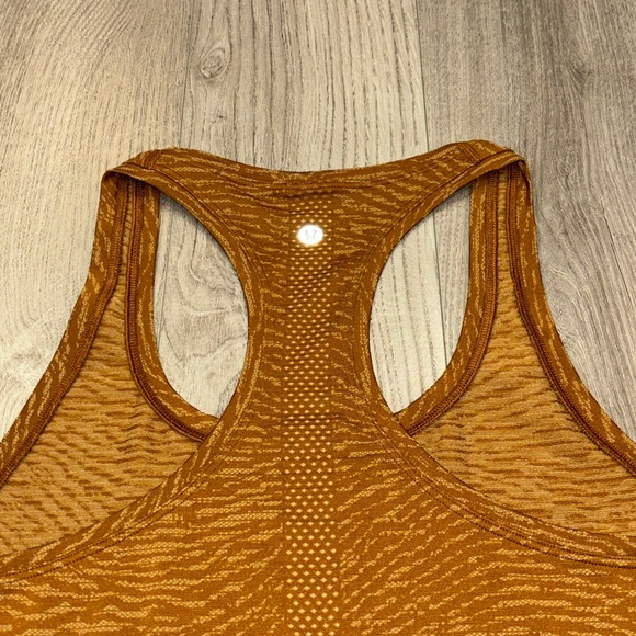 SOLD- Lululemon Size 10 Swiftly Top Tech Racerback 2.0 Race Length Copper Brown - Picture 8 of 10